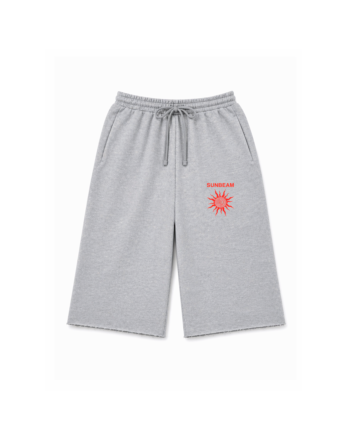 RAW Shorts Upcycled - Grey/Red