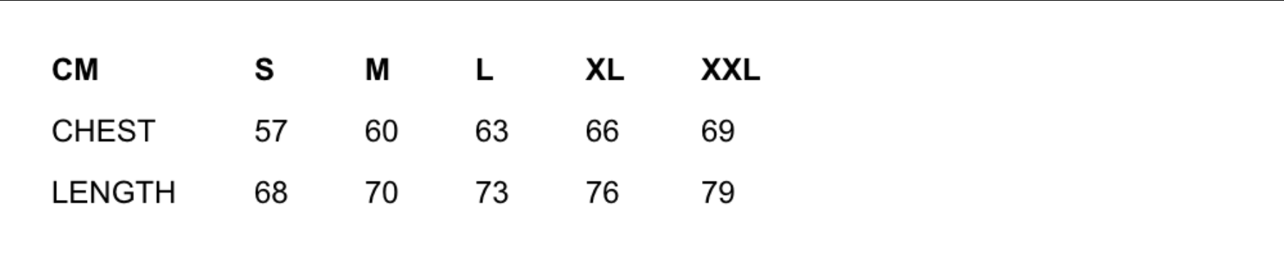 Size Guide