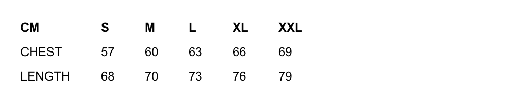 Size Guide