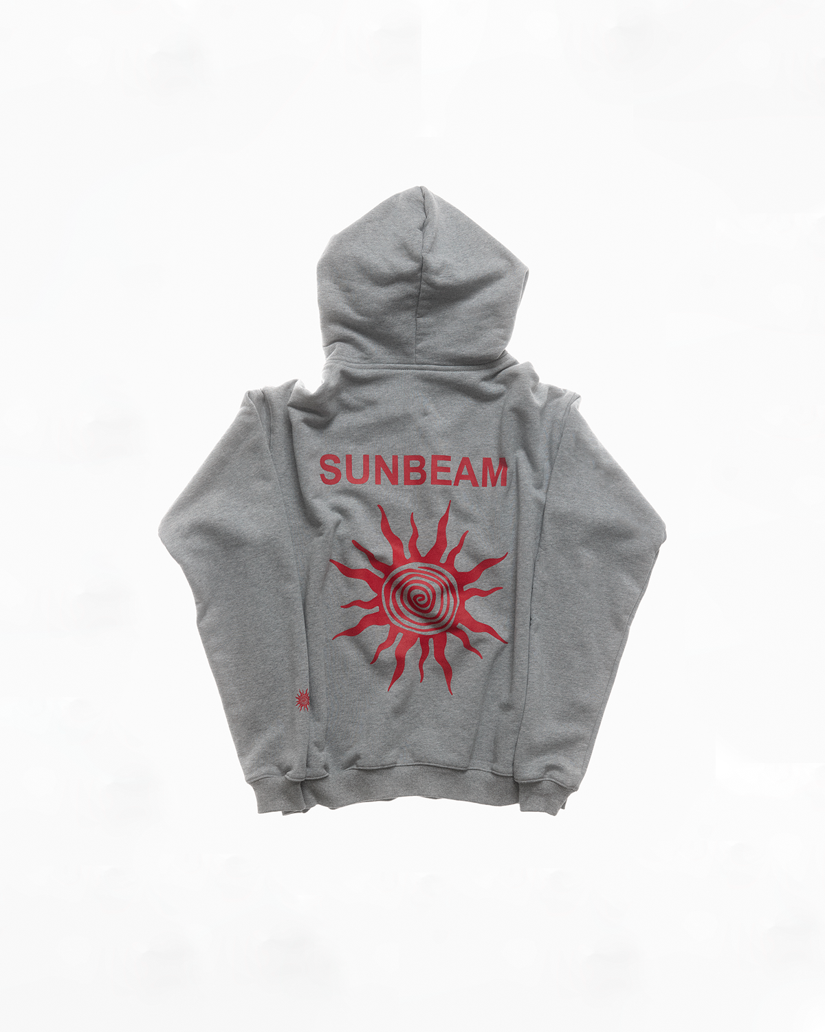 Oversized Hoodie 3.0 Grey/Red