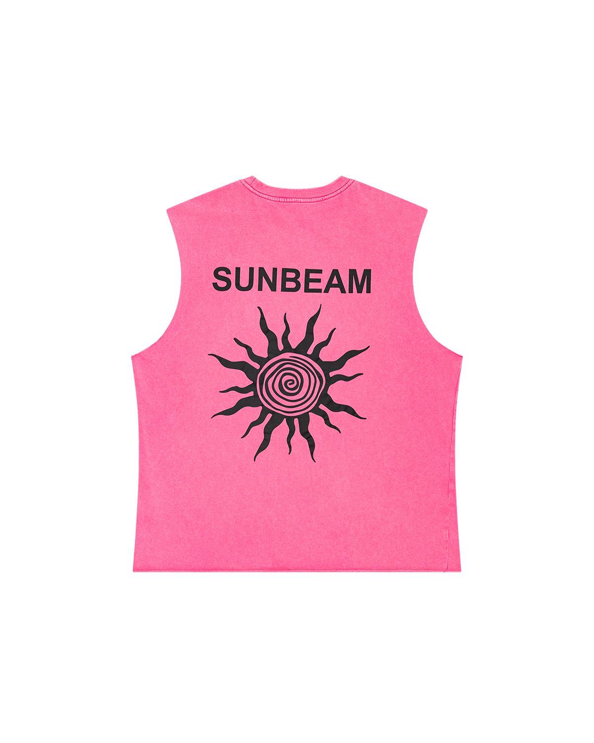 Muscle Tee  Washed Pink