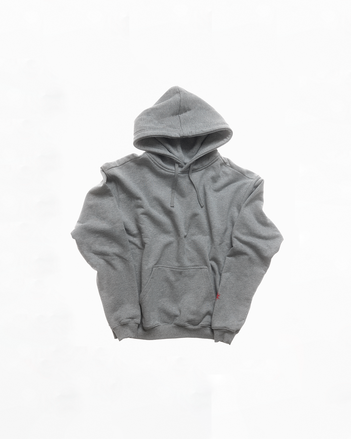 Oversized Hoodie 3.0 Grey/Red