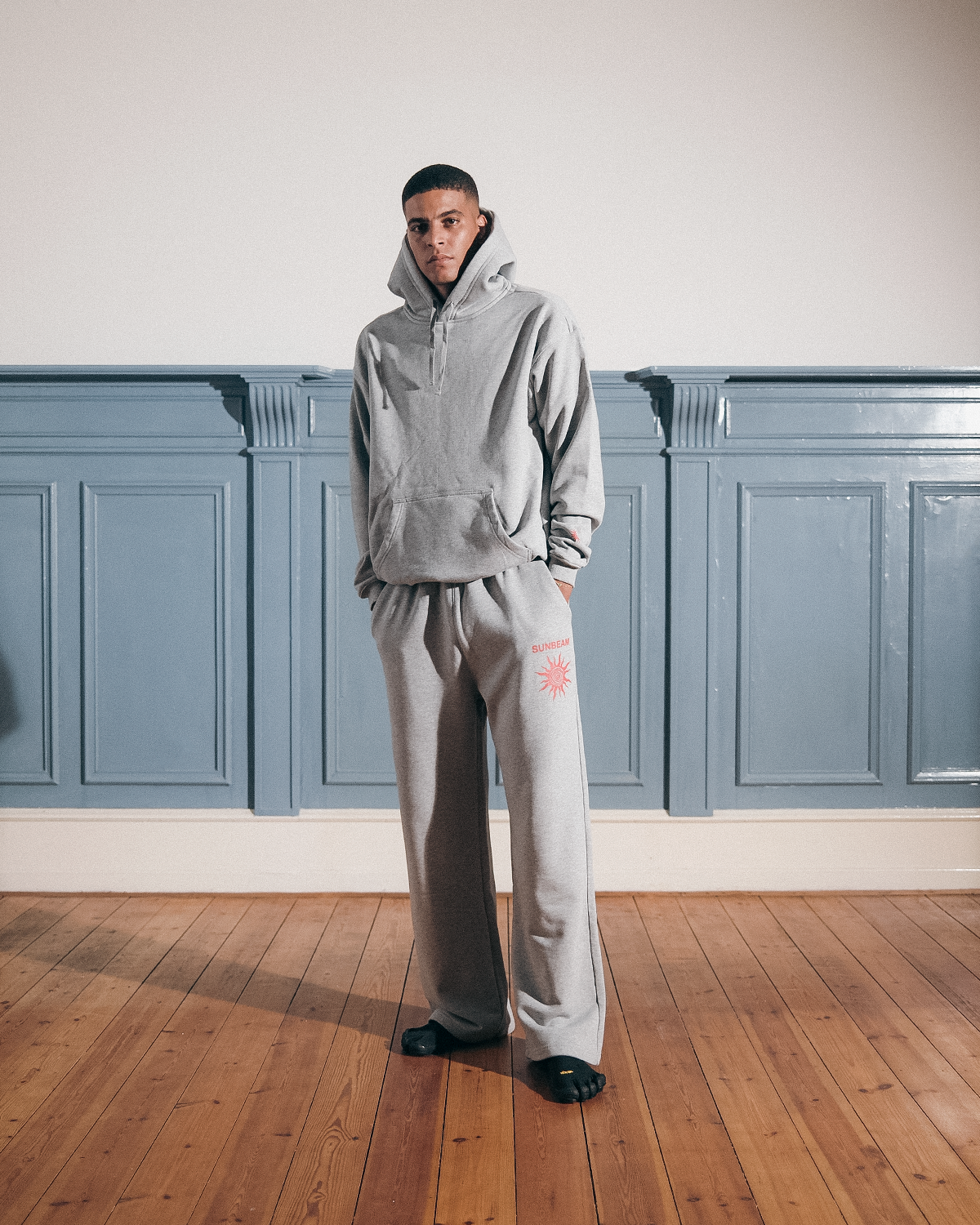 Oversized Sweatpants 3.0 Grey/Red