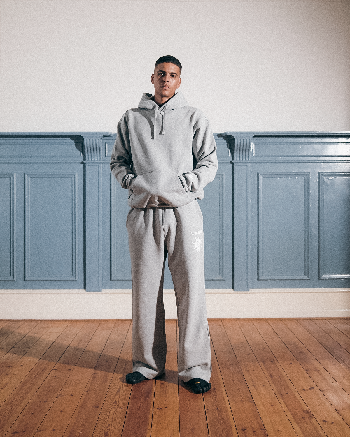 Oversized Sweatpants 3.0 Grey/White