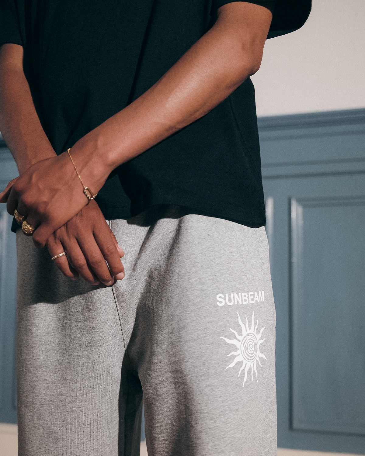 Oversized Sweatpants 3.0 Grey/White