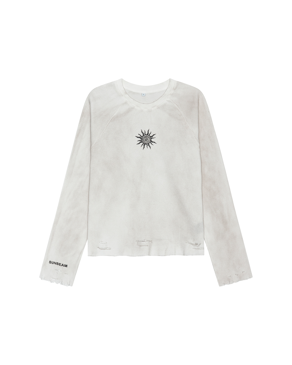RAW Waffle Long Sleeve - White